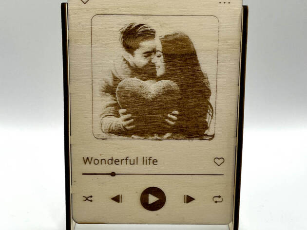 Rama Foto Lemn Gravata Storytube